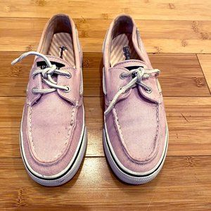 Sperry Pink Boat Shoes
